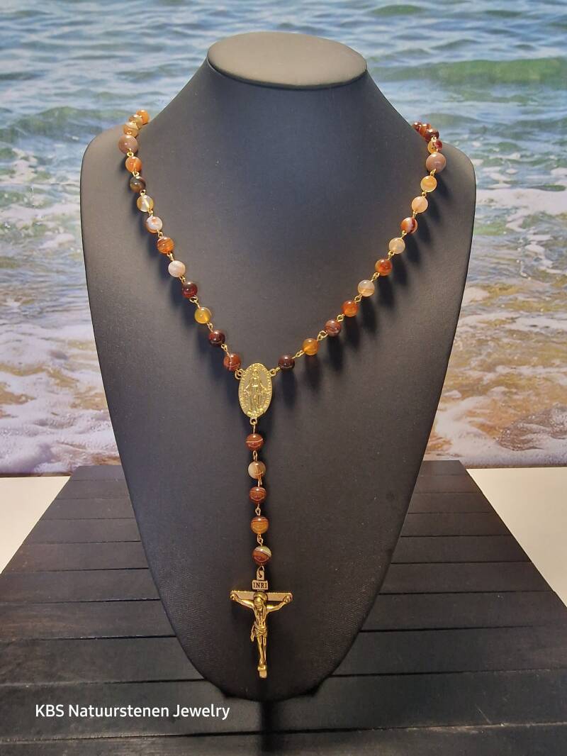 KBS Christian Virgin Mary Jesus Cross Pendant.4