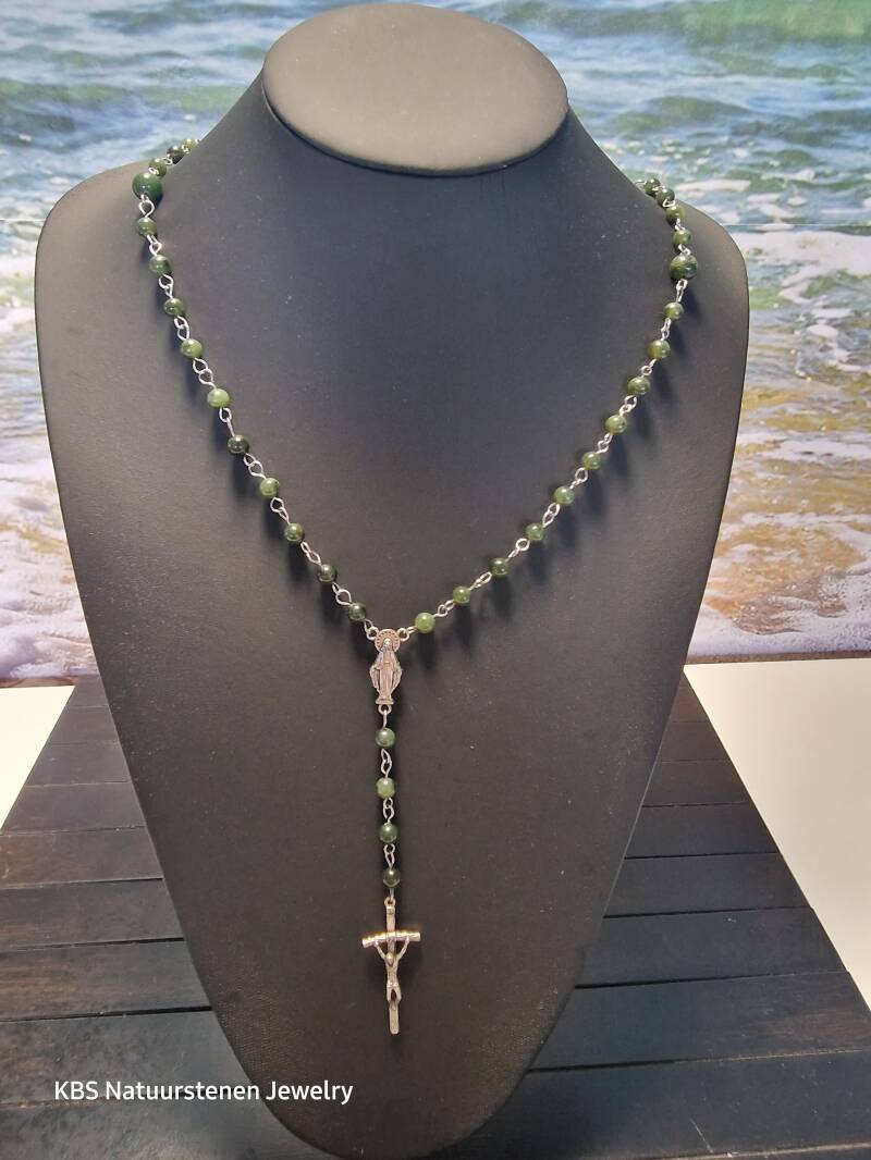 KBS Christian Virgin Mary Jesus Cross Pendant.5