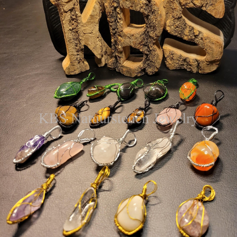 KBS Stone Pendants