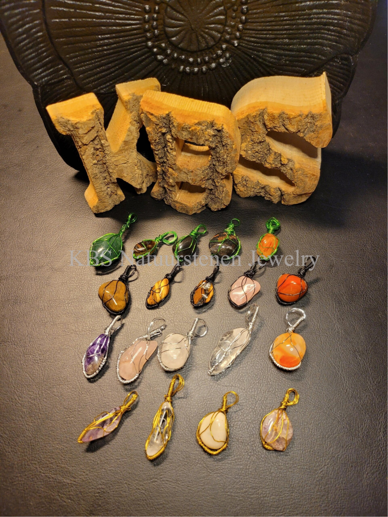KBS Stone Pendants