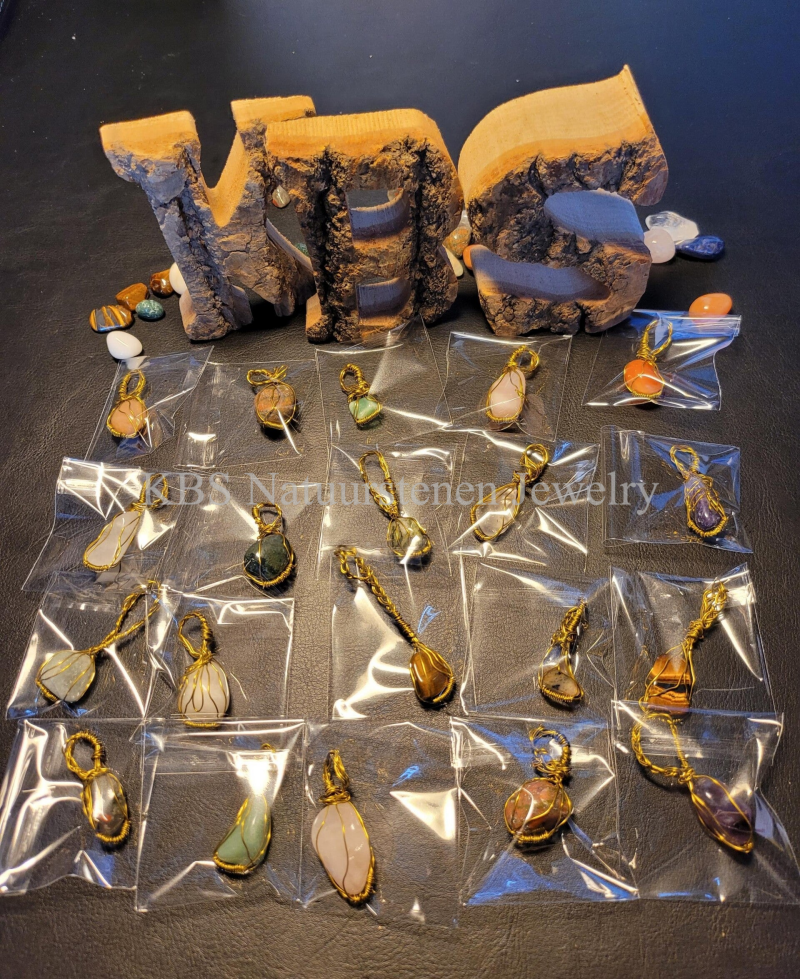 KBS Stone Pendants