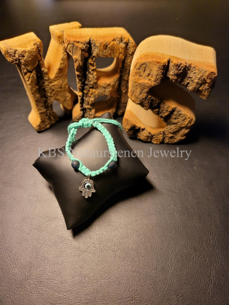 KBS Kids Bracelet — Groen , Blauw, Wit, Zwart, Geel , Rood